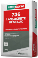 MORTIER DE REPARATION     TYPE LANKO 736 - PAREXLANKO